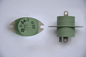 Разрядник защитный двухпроводной линии связи Р-64-1